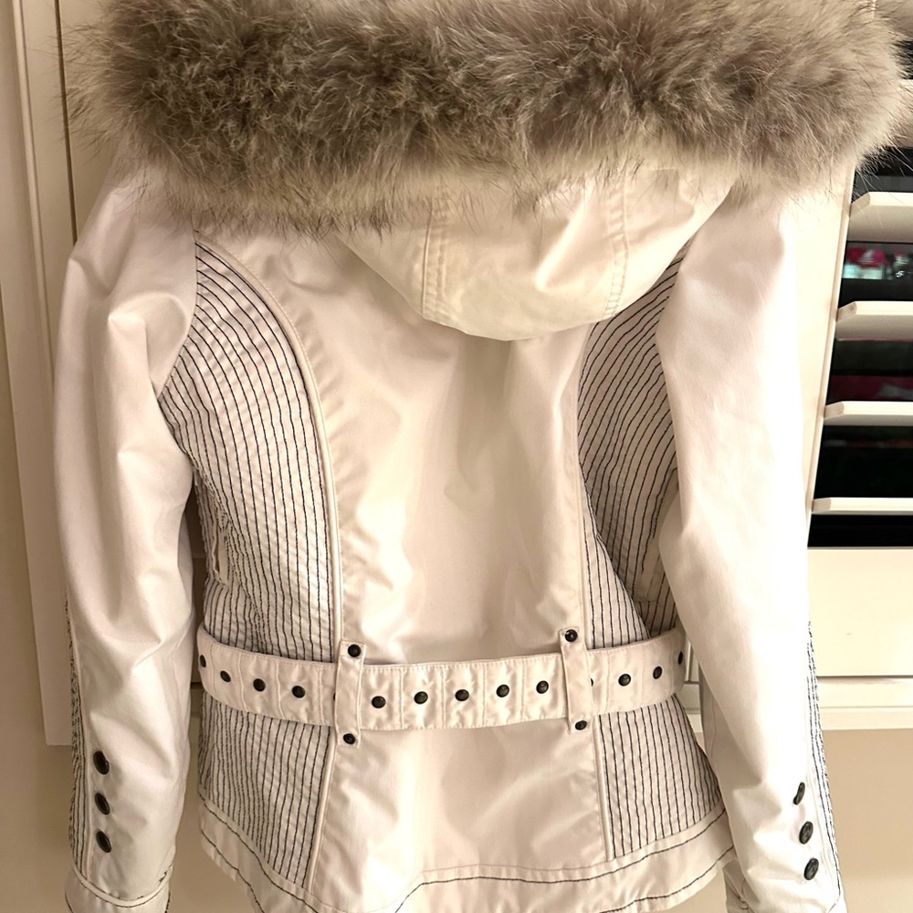 Ladies NILS size 6 awesome fur trim ski Parka - Picture 5 of 9